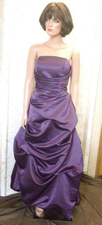 grape bridesmaid dresses